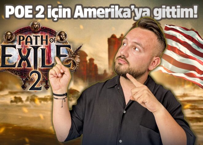 Enis Kirazoğlu ile Amerika’da Path Of Exile 2 oynadık!